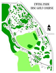 4  Ewing Park Disc Golf Course  3
