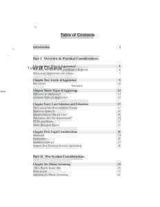 vi  Table of Contents Introduction  1