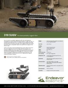 Military robots / IRobot / Unmanned ground vehicles / Robotics / Military equipment of the United States / XM1216 Small Unmanned Ground Vehicle / Automation / Mobile robot / PackBot / Robot