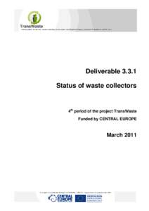 Microsoft Word - D3.3.1_Status_waste collectors_Final
