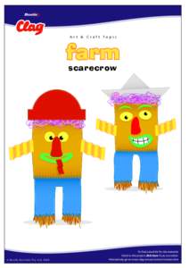 Ar t & Craft Topic  farm scarecrow  © B o s t i k FAiunsdt lreayl i a2 0P0t 4y . L t d