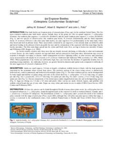 Entomology Circular No. 417 May 2006 Florida Dept. Agriculture & Con. Serv. Division of Plant Industry