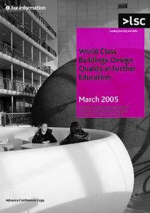 World Class Buildings: Design Quality in Further