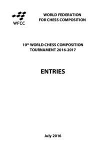 Chess / Georgy Evseev / WFCC / Judge / Outline of chess / Chess problems