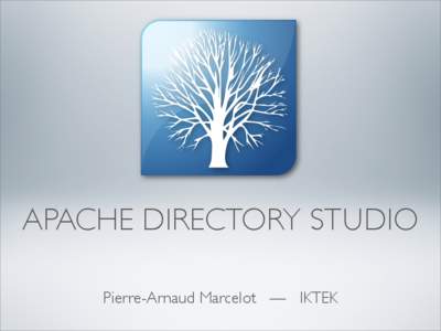APACHE DIRECTORY STUDIO Pierre-Arnaud Marcelot — IKTEK ABOUT ME  ABOUT ME