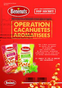 PepsiCo France SNC 420 rue d’Estienne d’OrvesColombes Cedex RCS NanterreCommuniqué de Presse MaiBen & Nuts continuent