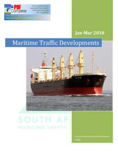 Jan-Mar[removed]Maritime Traffic Developments Centre for Maritime Industry Development SAMSA