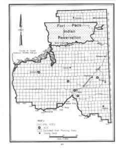 Charles M. Russell , National Wildlife Refuge MAP2  CULTURAL ACECs