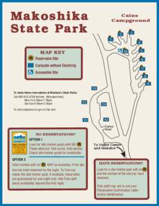 Makoshika State Park / Backpacking / Campsite / Property law