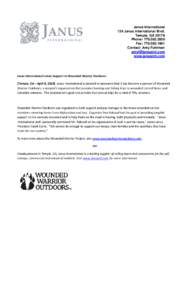 Microsoft Word - Wounded Warrior Outdoors.doc