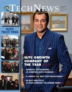 www.njtc.org April 2012 Vol. 16 Issue 3 $3.50  The Business Behind the Technology Sectors of New Jersey