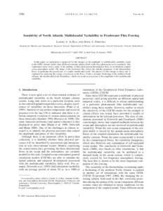 2586  JOURNAL OF CLIMATE VOLUME 16