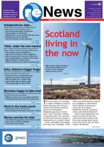 Scotland’s leading independent provider of renewable energy Asset Management services  re News