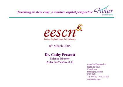 Microsoft PowerPoint - CP presentation EESCN 8 Marchv2 2005