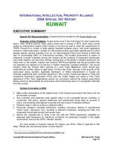 Microsoft Word - KUWAIT 2004 Sp 301 FINAL.doc