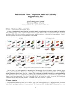 Fine-Grained Visual Comparisons with Local Learning (Supplementary File) Aron Yu and Kristen Grauman University of Texas at Austin , 