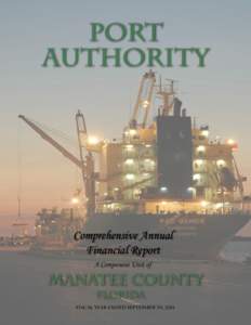Port Authority Comprehensive Annual Financial Report A Component Unit of