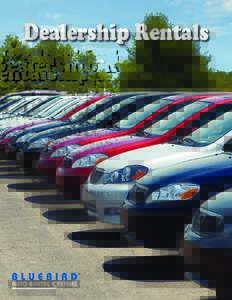 Dealership Rentals  RentWorks Version 4.1 Dealership Rentals/Loaner Agreements User Guide