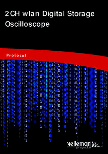 2CH wlan Digital Storage Oscilloscope Protocol  V