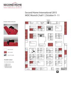 Second Home International 2015 MOC Munich | hall 1 | OctoberExample: stand construction 527