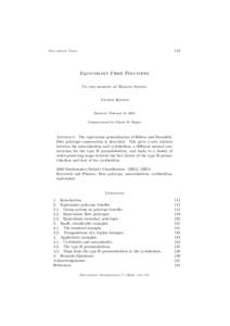 113  Documenta Math. Equivariant Fiber Polytopes To the memory of Rodica Simion.