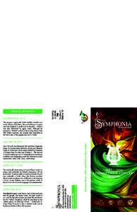 Symphonia BrochureFINAL.qxd