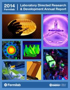 Laboratory Directed Research & Development Annual Report 	
    Table of Contents