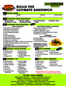 BUILD THE ULTIMATE SANDWICH 1 START HERE