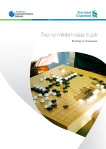 The renminbi inside track Briefing for treasurers The renminbi inside track  Contents