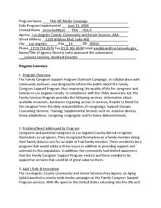 Microsoft Word - Title IIIE Media Campaign PSA 19.doc