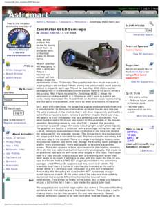 Astromart Reviews - Zenithstar 66ED Semi-apo