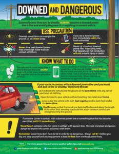 ESFI Weather Infographic - Downed Power Lines