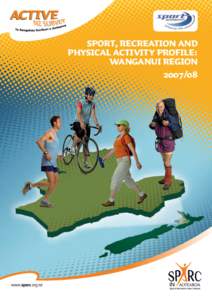 Sport, Recreation and Physical Activity Profile: Wanganui Region
