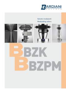Valvole modulanti Modulating valves BBZK BBZPM