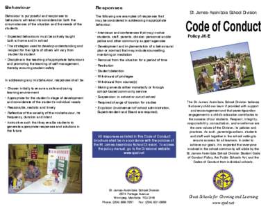 CODE OF CONDUCT Brochure.indd