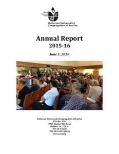 UUCF Annual Report