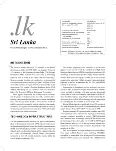 .lk  Sri Lanka Ruvan Weerasinghe and Chamindra de Silva  Total population