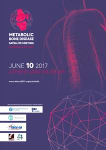 JUNEATHENS WAR MUSEUM www.athens2017.org/metabolic  IFCC-IFCC Working Group Standardization of Bone Markers
