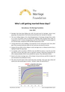 Microsoft Word - MF paper - the odds of getting married.doc