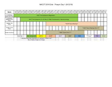 NACCT 2016 Grid - Presym DayRooms 7:00 am