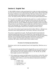 Microsoft Word - MDHSA_2006_TechnicalReport_Revision_6[removed]doc