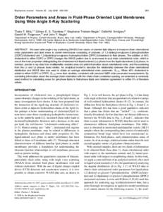 Biophysical Journal  Volume 95 July 2008