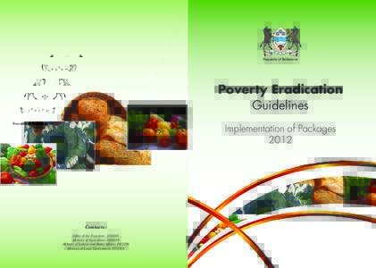 Republic of Botswana  Poverty Eradication Guidelines Implementation of Packages 2012