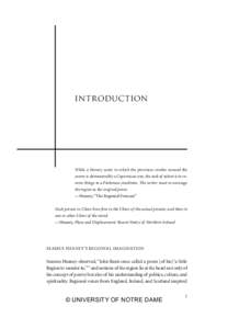 Russell-00intro_Layout[removed]:41 PM Page 1  Introduction While a literary scene in which the provinces revolve around the centre is demonstrably a Copernican one, the task of talent is to reverse things to a Ptolemai