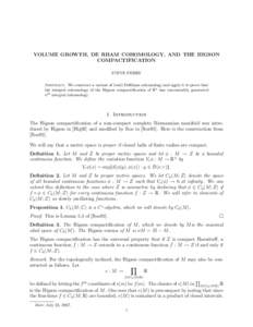 Cohomology theories / Differential forms / Homological algebra / De Rham cohomology / Homology theory / Closed and exact differential forms / Čech cohomology / Compactification / Motive / Abstract algebra / Algebraic topology / Algebra