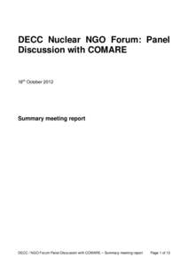 Microsoft Word - Minutes of COMARE panel discussion Oct 2012 _2_