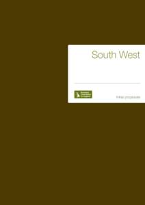 South West  Initial proposals Contents �