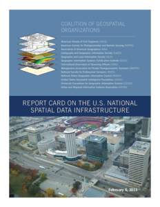 February 6, 2015  Page Intentionally Left Blank National Spatial Data Infrastructure (NSDI) Report Card __________________________________________________________________________________________________________________