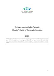 Microsoft Word[removed]Adoption of OAA Members Guide to Working in Hospitals - Attachment 1.docx