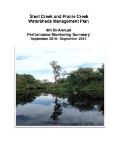 Shell Creek and Prairie Creek Watersheds Management Plan